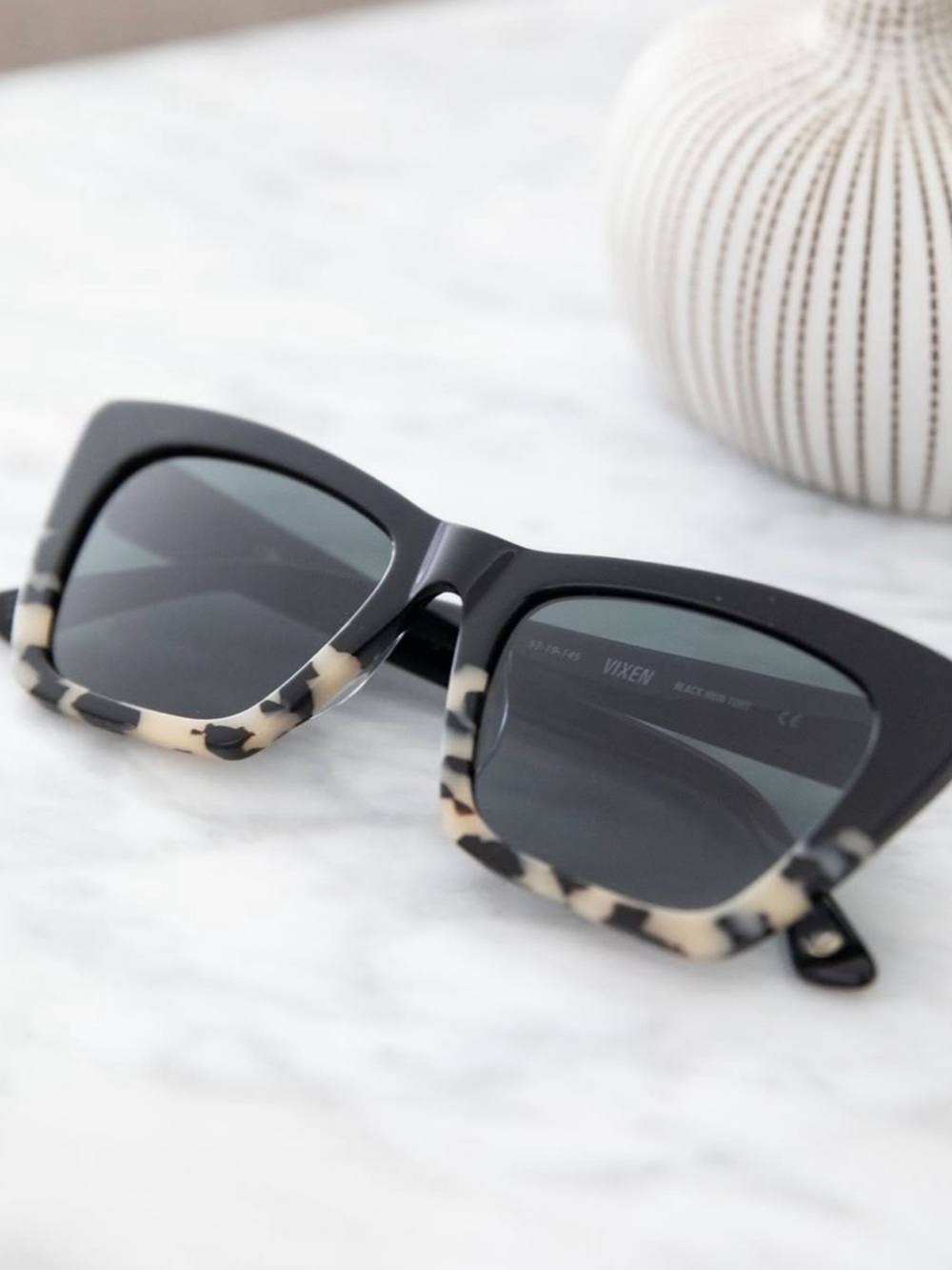 OTIS Eyewear x Imogen Vixen Polarized Sunglasses In Iron Black, NEW